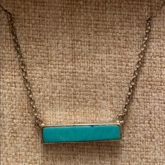 Pura Vida Real Turquoise Bar Necklace Turquoise Bar Necklace Pura
